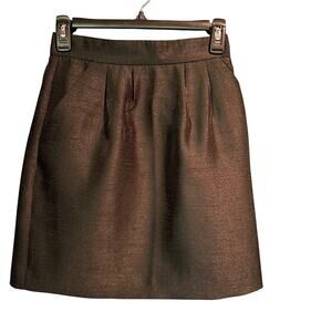 H&M NWT Size 2 Dressy Black Mini Micro Short Skirt Event Party Holiday Rave